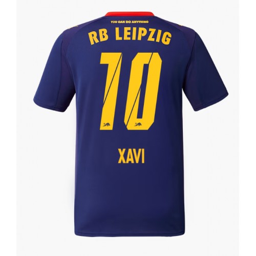 Dres RB Leipzig Xavi Simons #10 Gostujuci 2025-26 Kratak Rukav